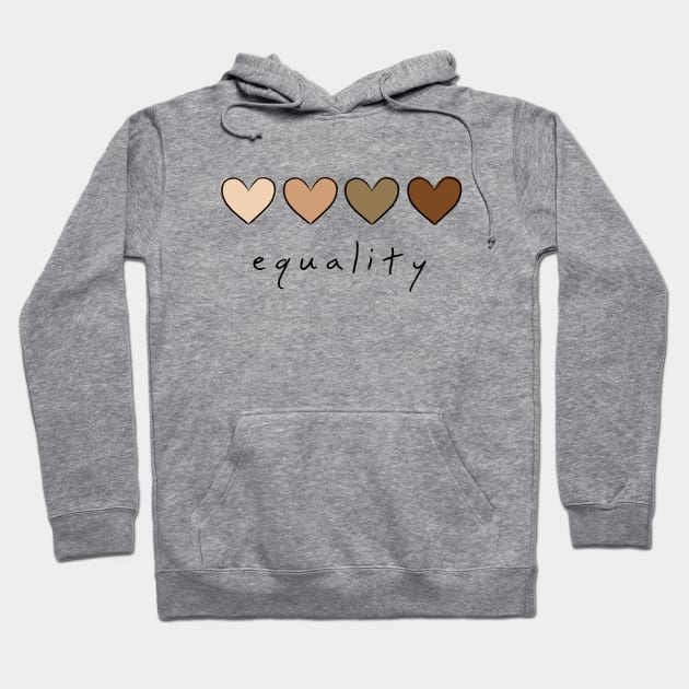 Race Equality Hoodie by hotzelda